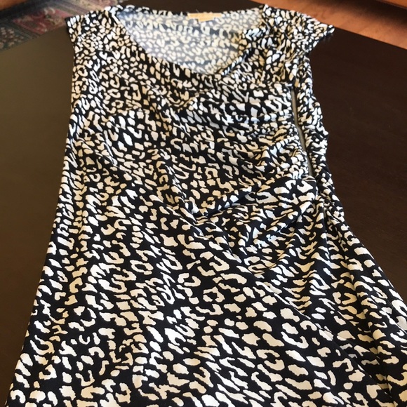 MICHAEL KORS RUCHED ASYMMETRICAL DRESS - Picture 2 of 6